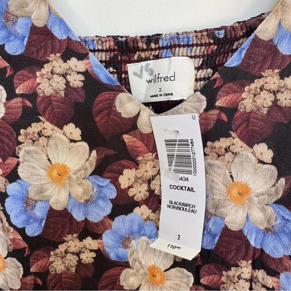 Aritzia Wilfred Vneck Mini Slip Cocktail Dress - 2 - Picture 12 of 12
